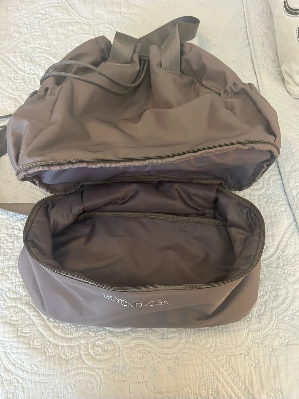 Beyond Yoga Drawstring Gym Backpack